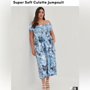 Torrid Super Soft Culotte Jumpsuit Sz 2